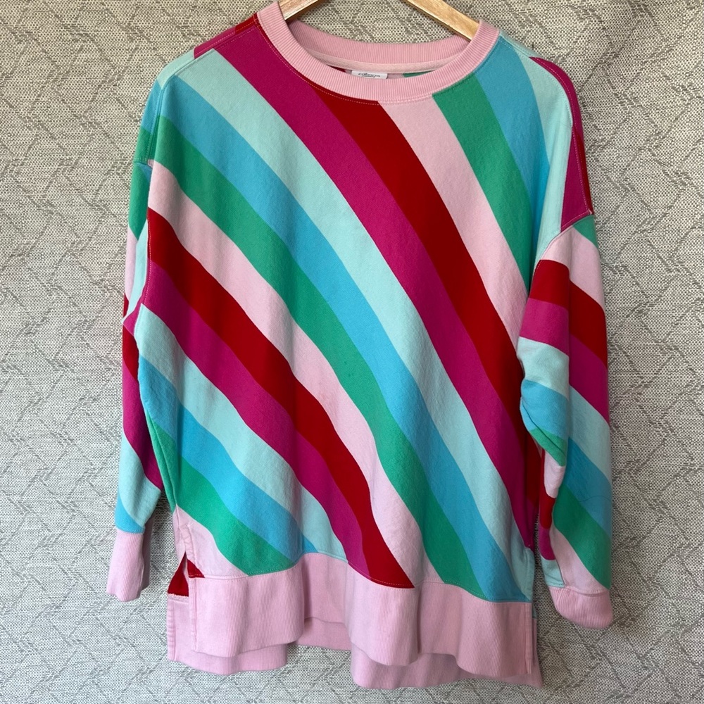 Cabana by Crown and Ivy Drop Shoulder Sweatshirt